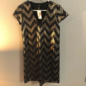 H&M Sequin Mini Dress Size XS